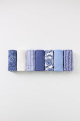 Women'secret Pack de 7 cuecas cl&aacute;ssicas de algod&atilde;o  azul