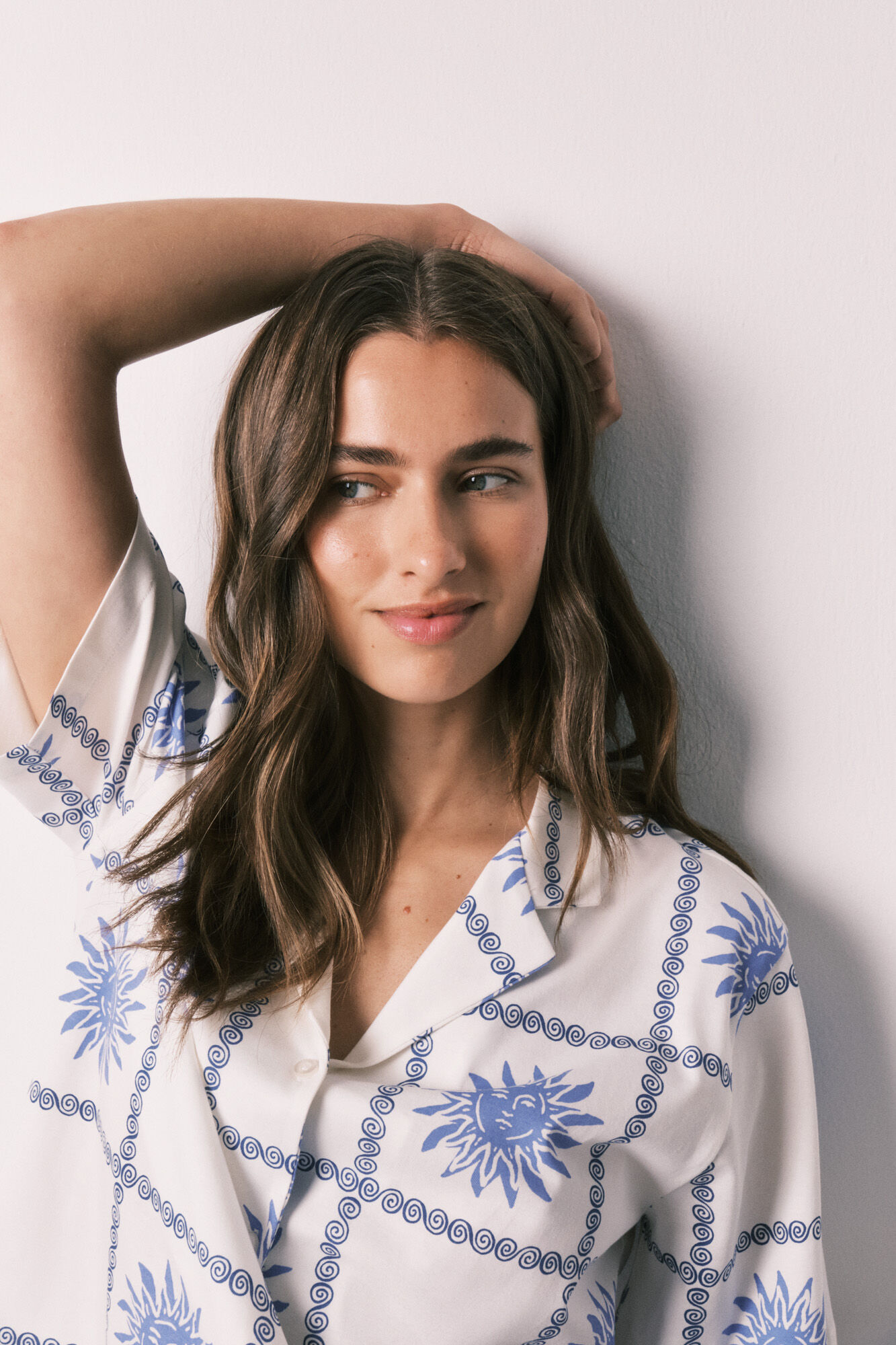 Women'secret Pijama curto camiseiro em algod&atilde;o s&oacute;is