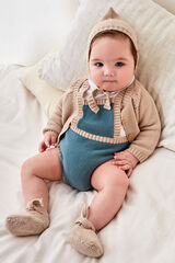 Gocco Bombacho Con Tirantes A Contraste Azul Claro turquesa