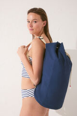 Women'secret Bolso playa navy azul