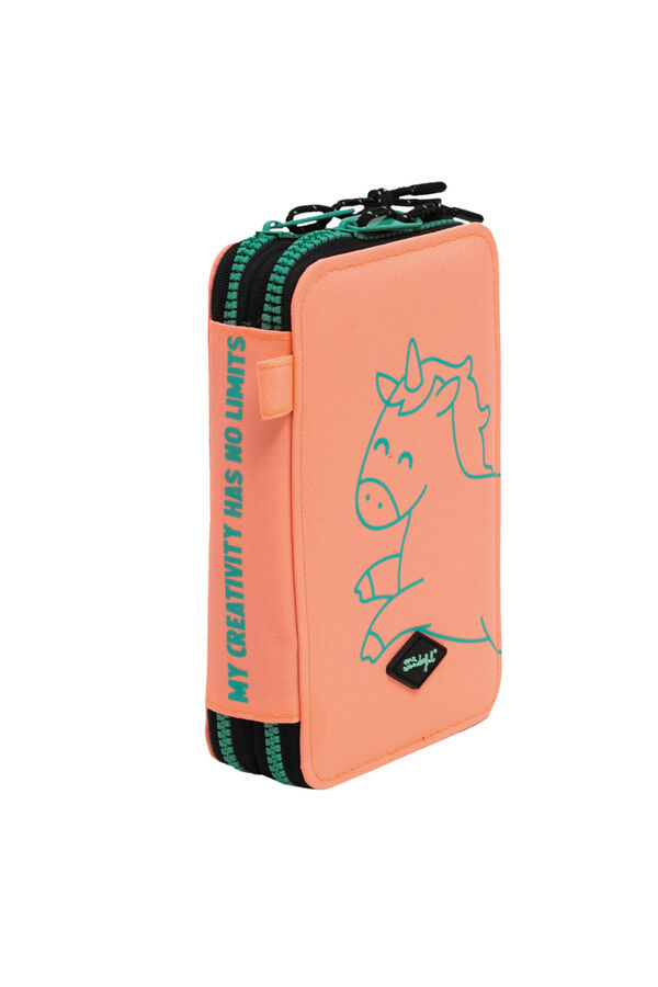 Mr. Wonderful Estojo 2 compartimentos estampado