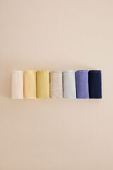 Women'secret Pack 7 bragas cl&aacute;sicas algod&oacute;n multicolor blanco