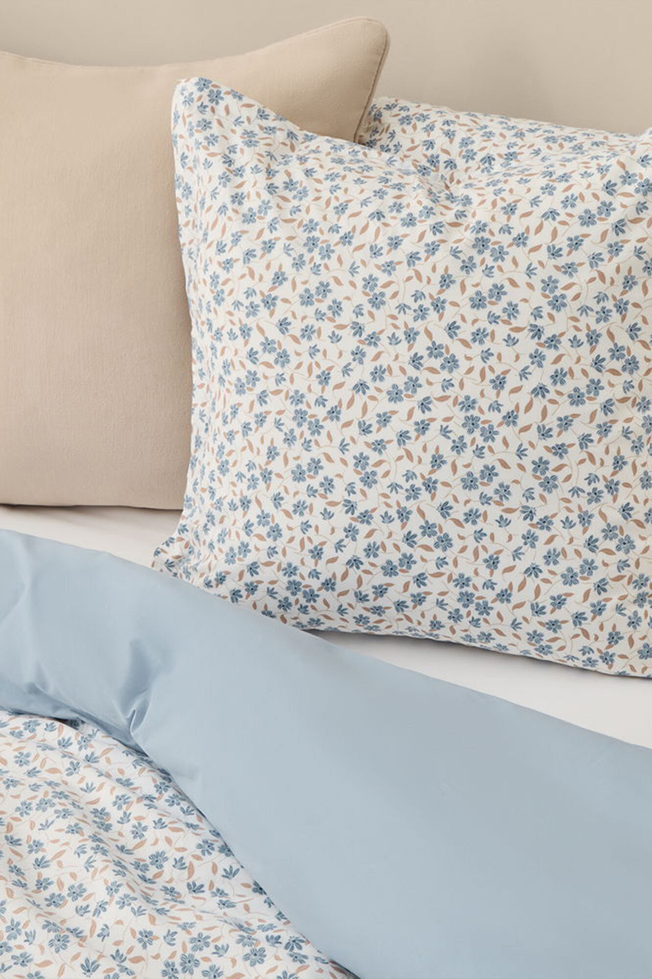 Textura Funda n&oacute;rdica algod&oacute;n flores