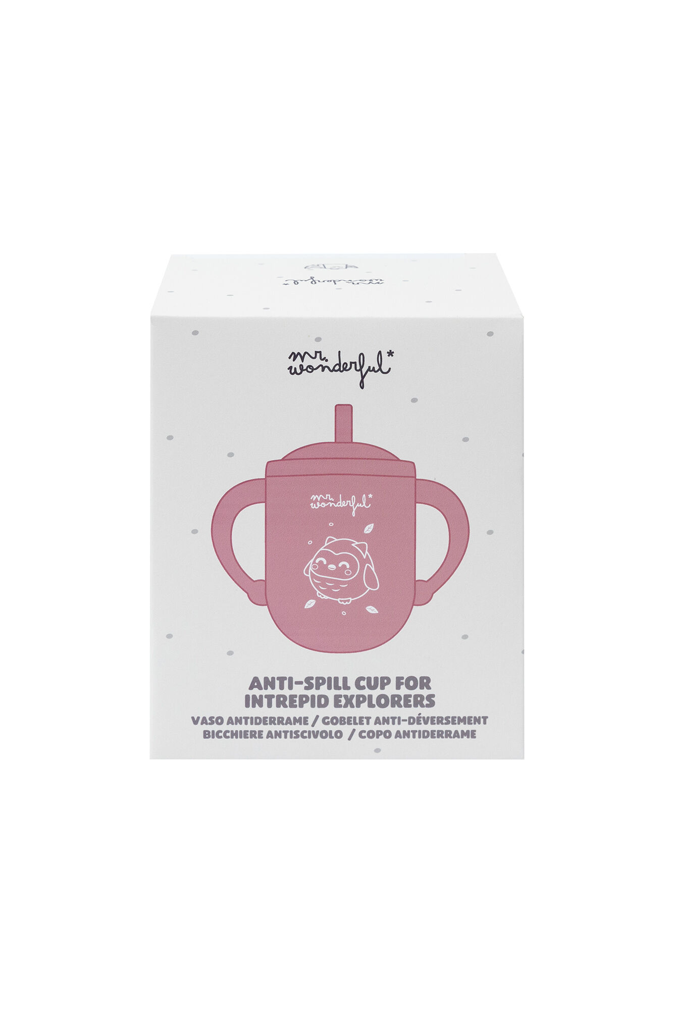 Mr. Wonderful Vaso antiderrame para beb&eacute;s elefante