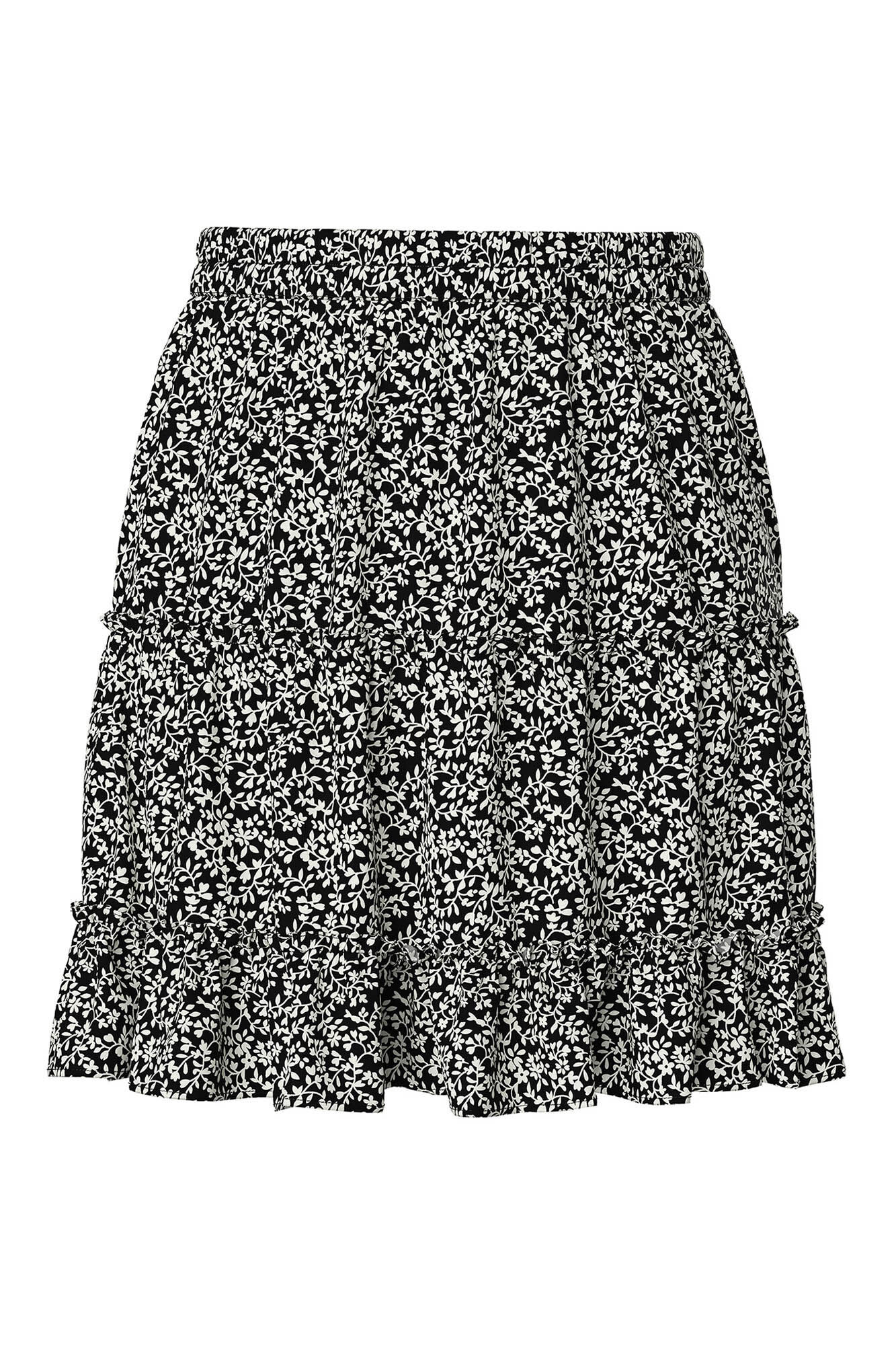 Pieces Saia curta floral