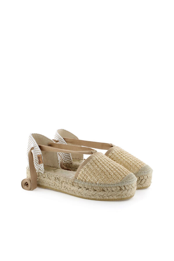 Vidorreta Alpargata cu&ntilde;a de yute cinzento