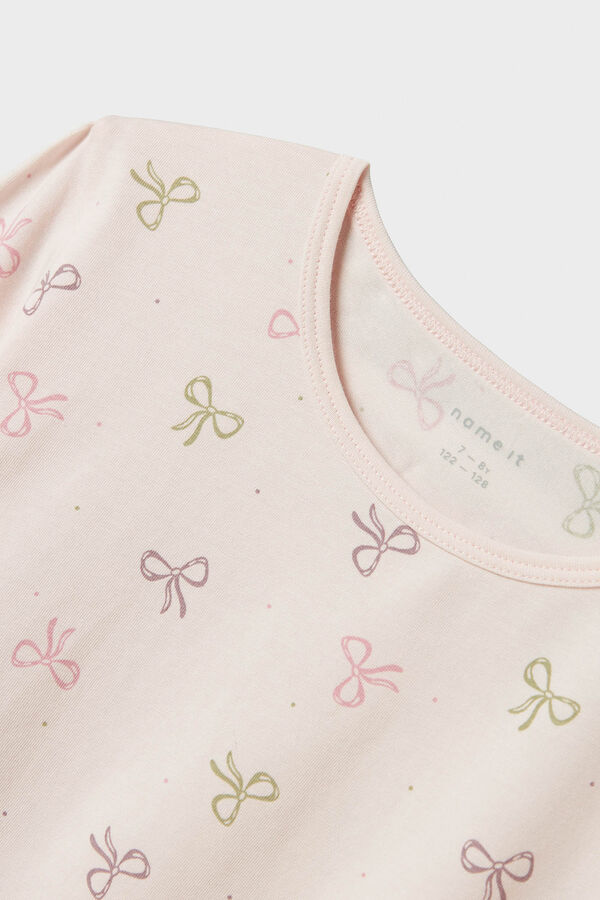 Name it Conjunto de pijama ni&ntilde;a lazos morado/lila