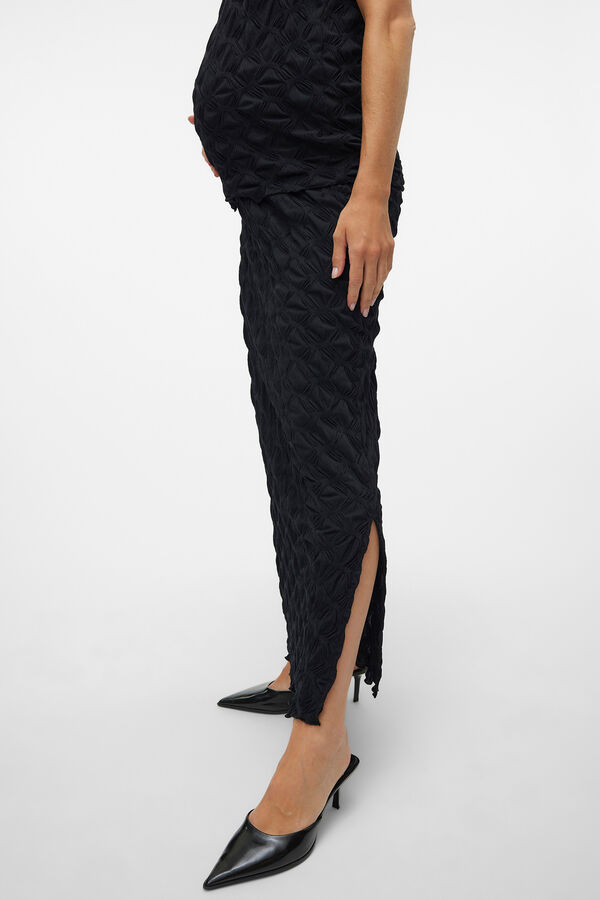 Mamalicious Falda midi maternity negro