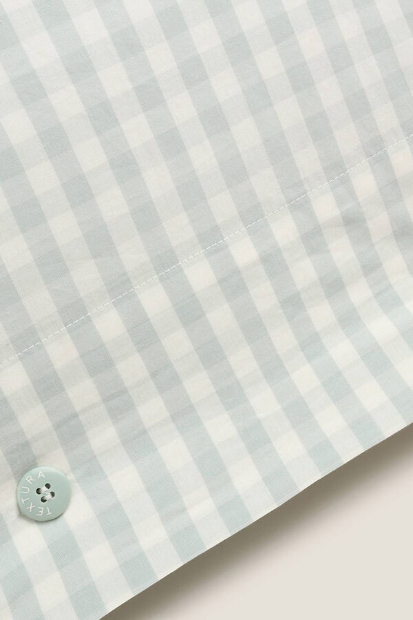 Textura Funda de almohada turquesa