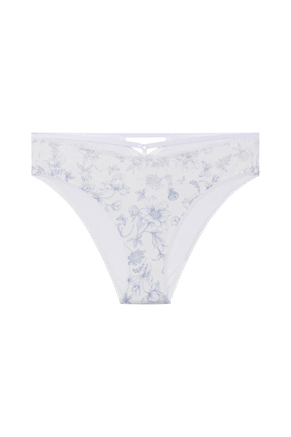 Dorina Cueca perna alta Darla branco