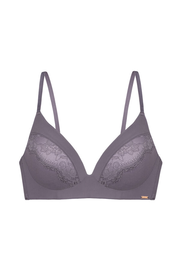 Dorina Sujetador suave con relleno fino y sin aros Mikayla gris