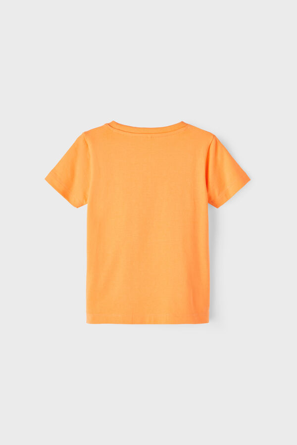 Womensecret Camiseta de niño de manga corta de Sonic naranja