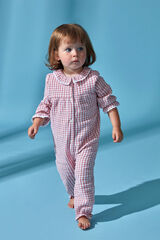 Gocco Pijama estampado vichy cru