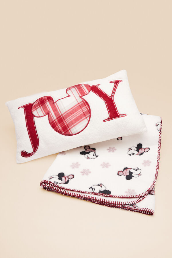 Women'secret Coj&iacute;n tacto suave Mickey Mouse marfil