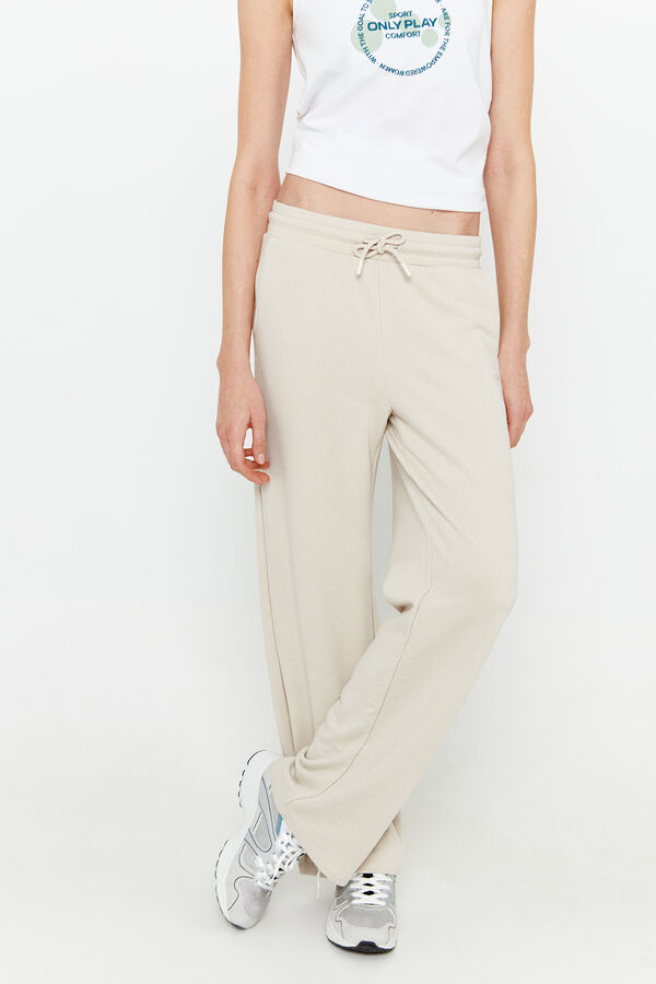 Only Play Cal&ccedil;as algod&atilde;o castanho