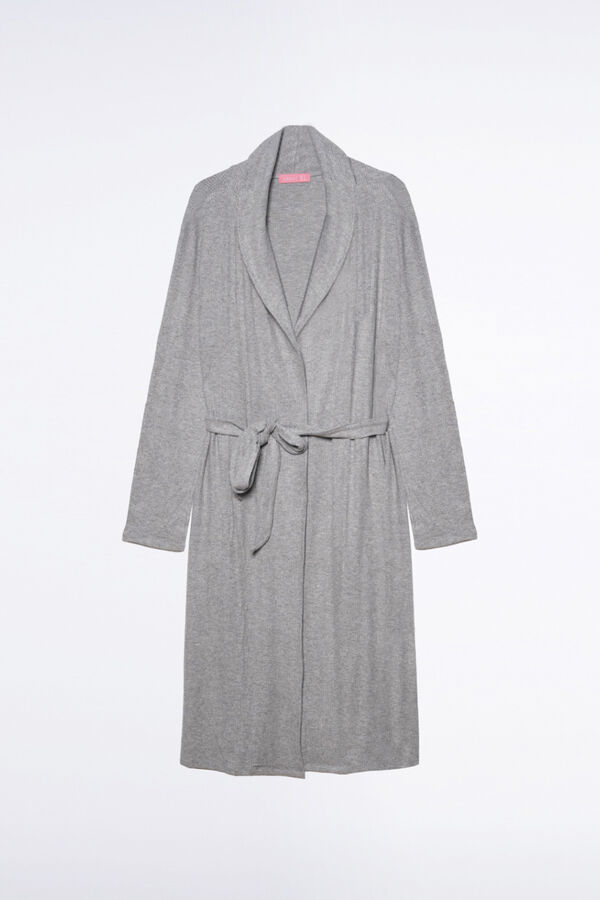 Ohma! Vestido de pr&eacute;-mam&atilde; robe cinzento