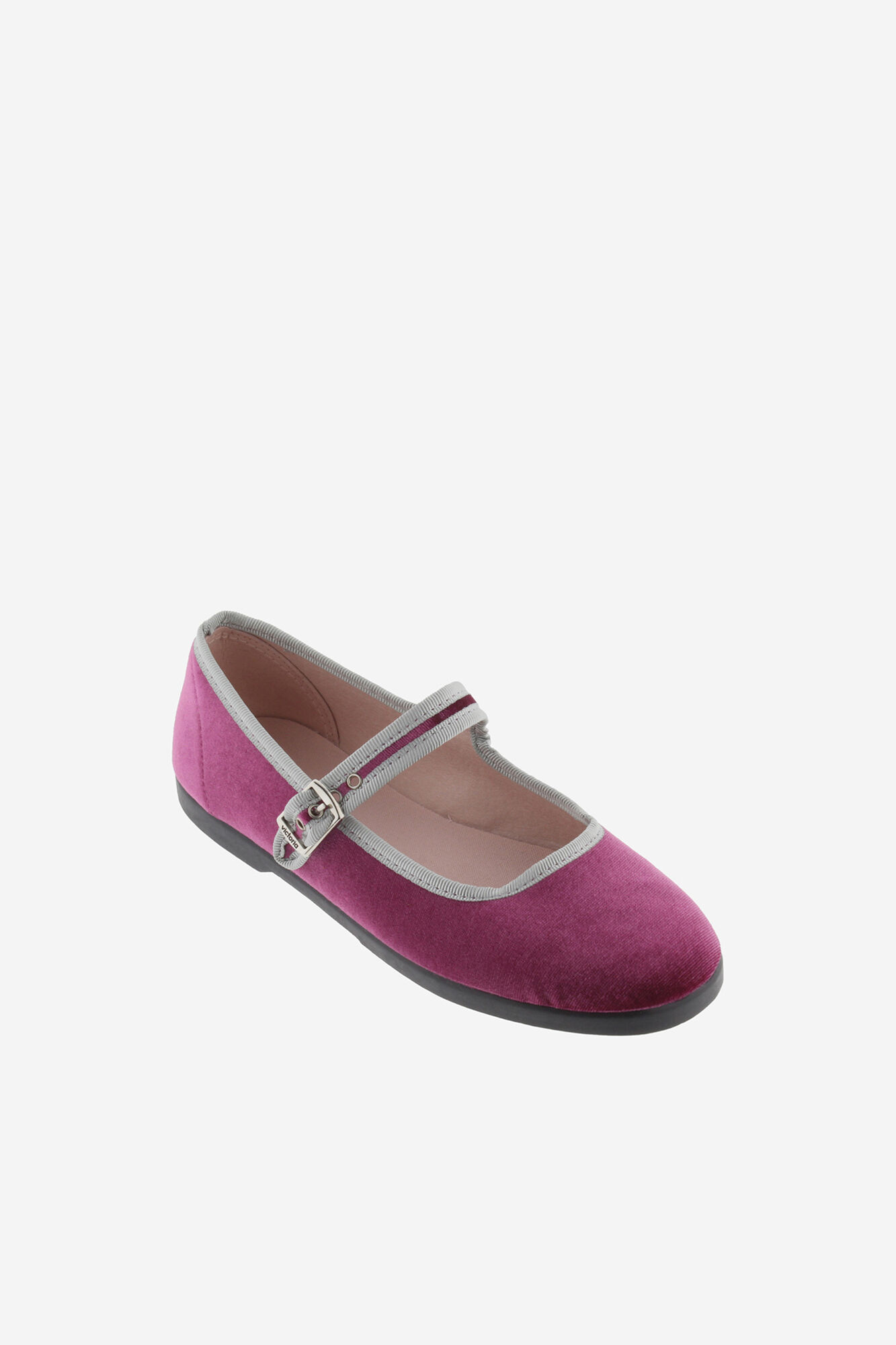 Victoria Bailarinas de terciopelo con ribete