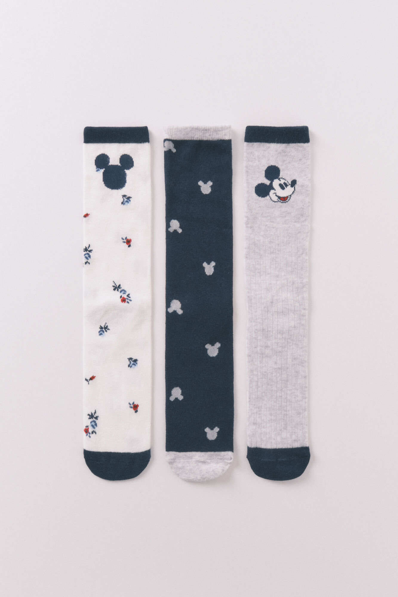Women'secret Pacote com 3 meias longas Disney 