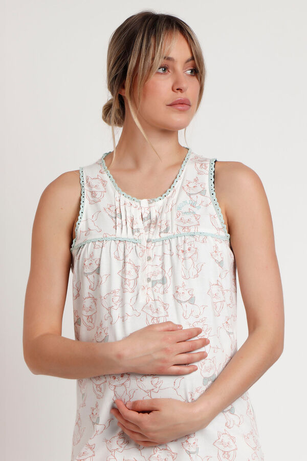 Admas Camis&oacute;n maternity sin mangas Los Aristogatos Disney azul