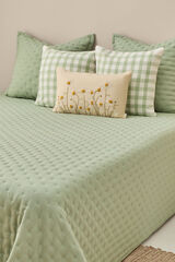 Textura Edred&oacute;n liso reversible kaki