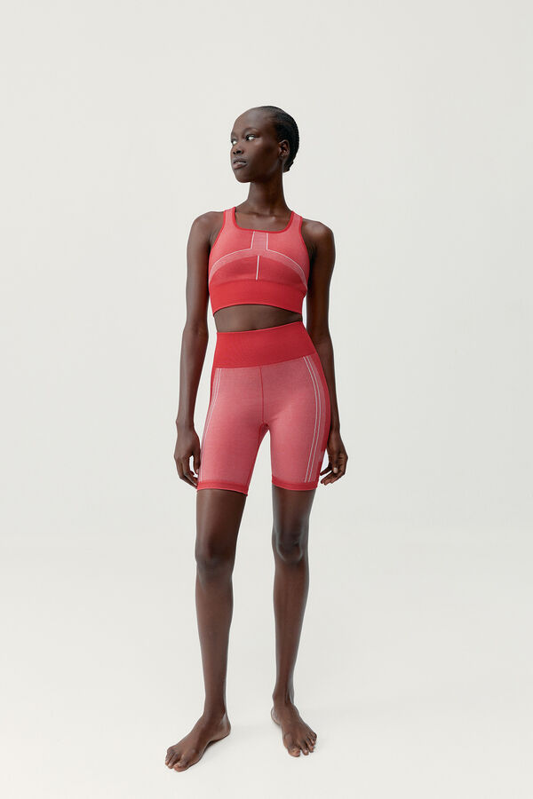 Born Living Yoga Face shorts estampado