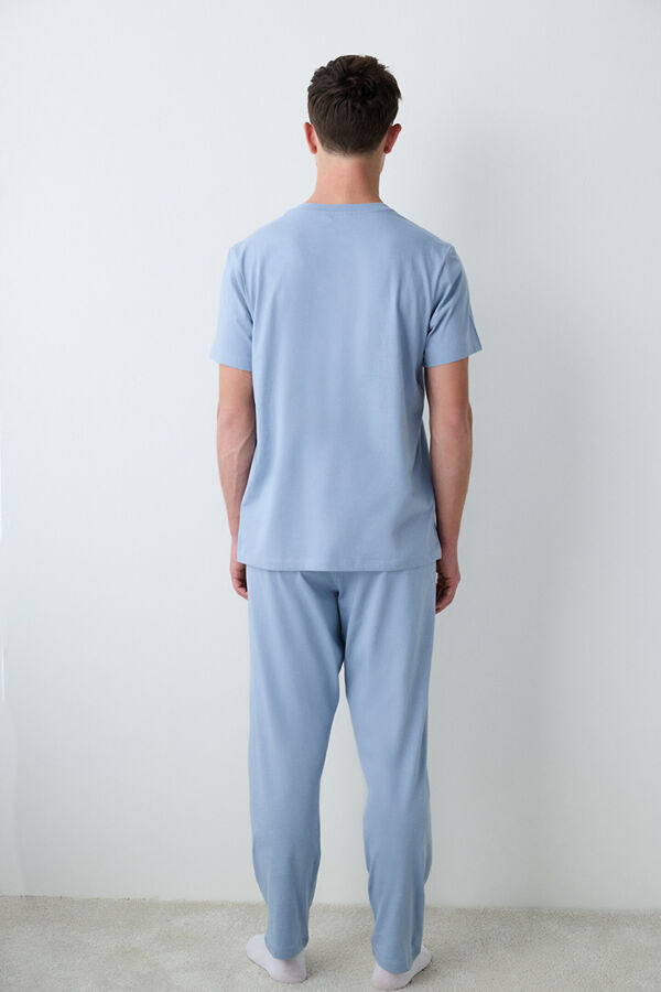 Penti Conjunto de pijama largo azul azul