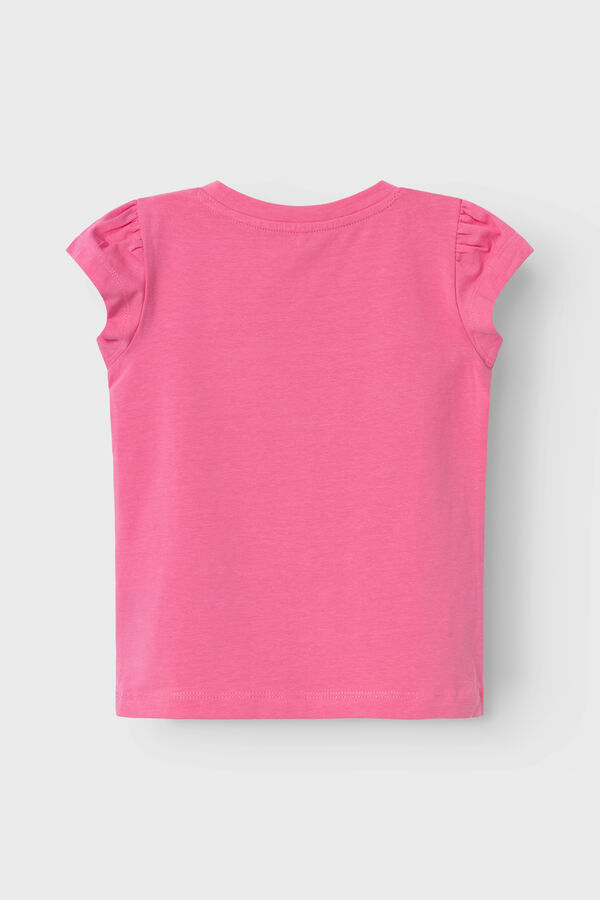 Name it Camiseta sin manga de Snoopy rosa