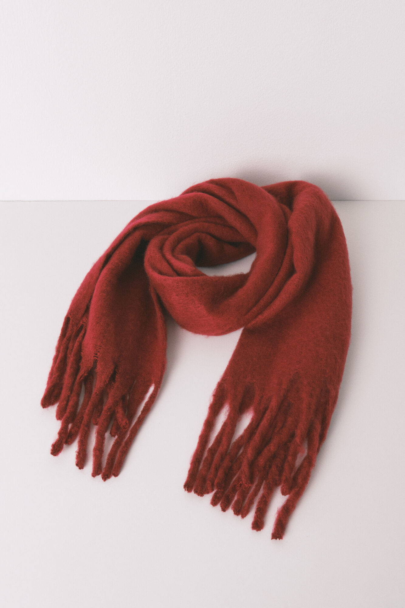 Women'secret Cachecol mohair vermelho