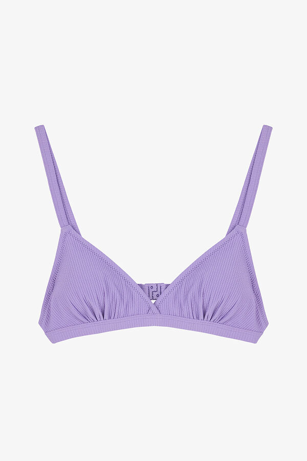 Penti Conjunto de bikini morado brillos morado/lila