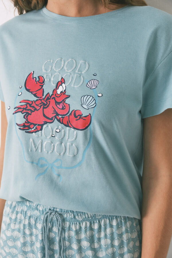 Women'secret Pijama Capri 100% algod&oacute;n Sebasti&aacute;n verde verde