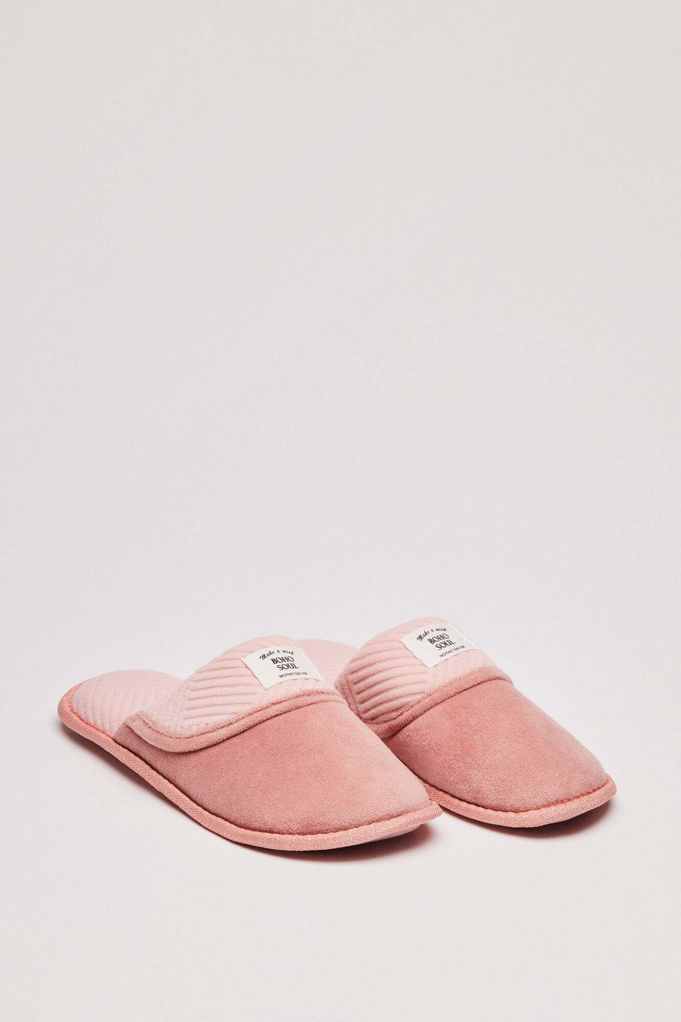 Women'secret Chinelos acolchoados rosa