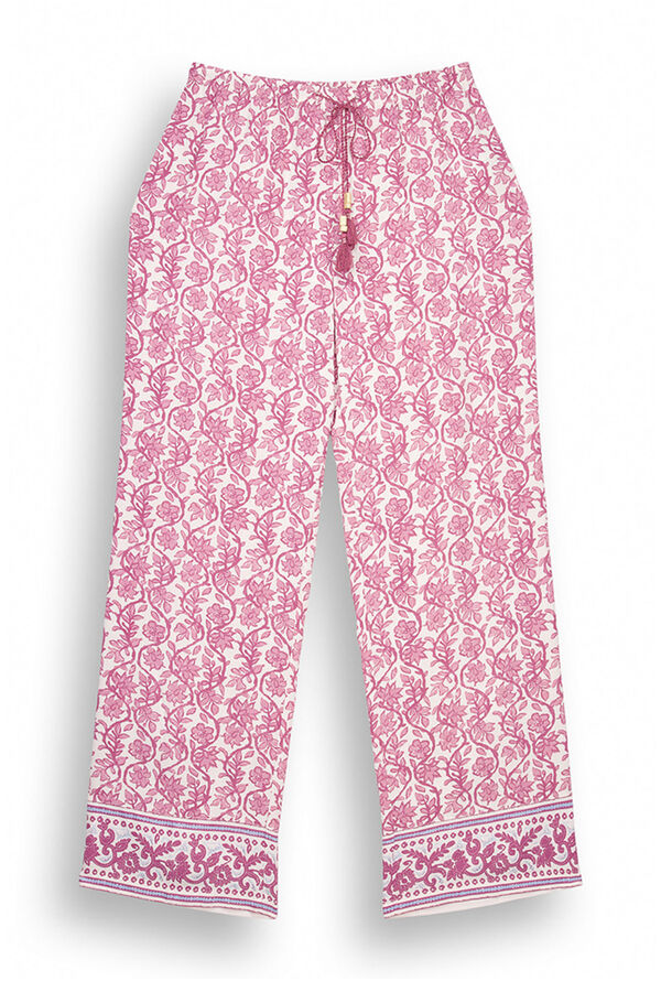 Women'secret Pantalones viscosa estampado boho estampado