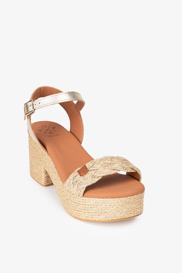 Popa Cunha de calcanhar estampado