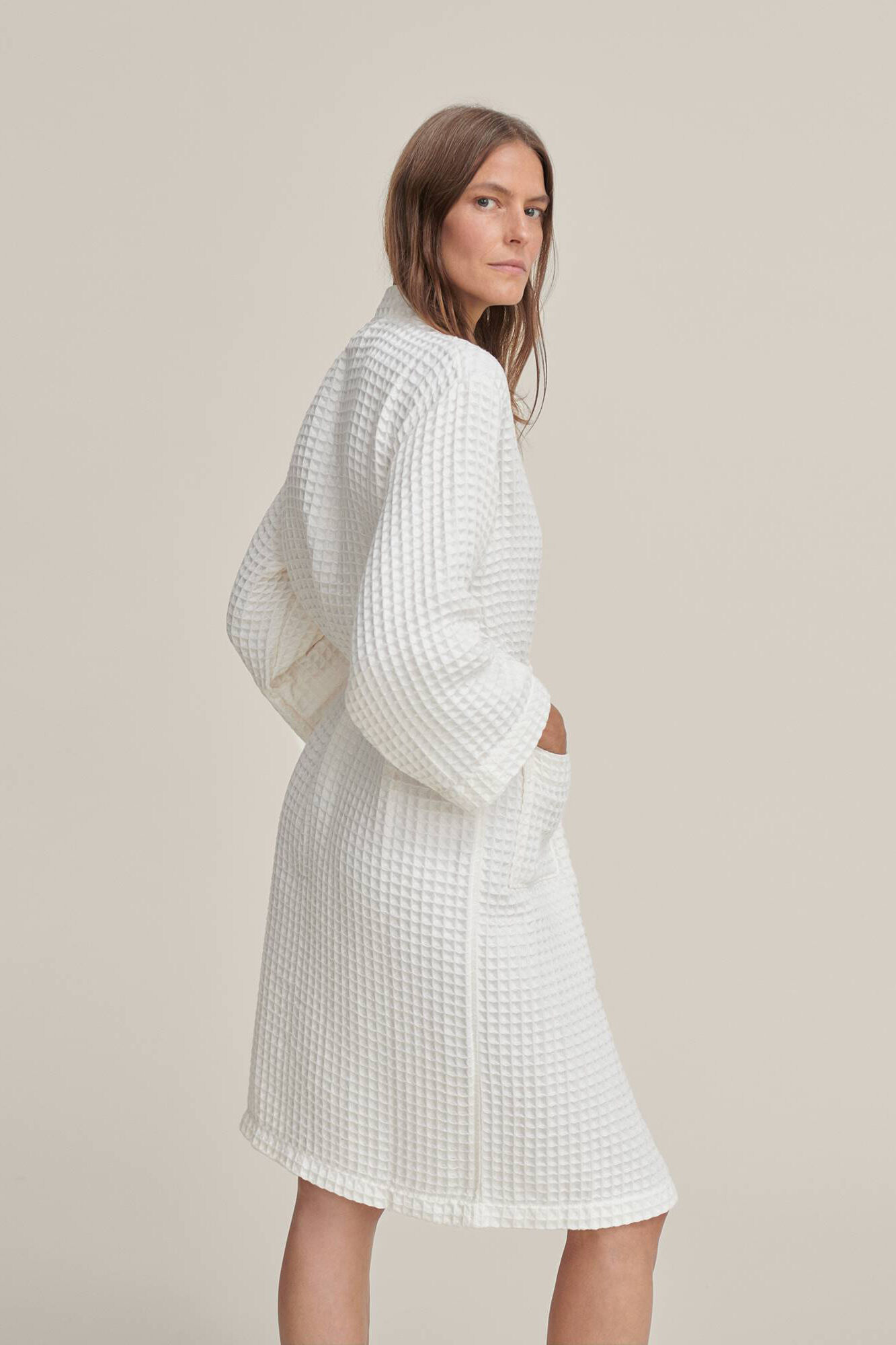 Textura Albornoz algod&oacute;n