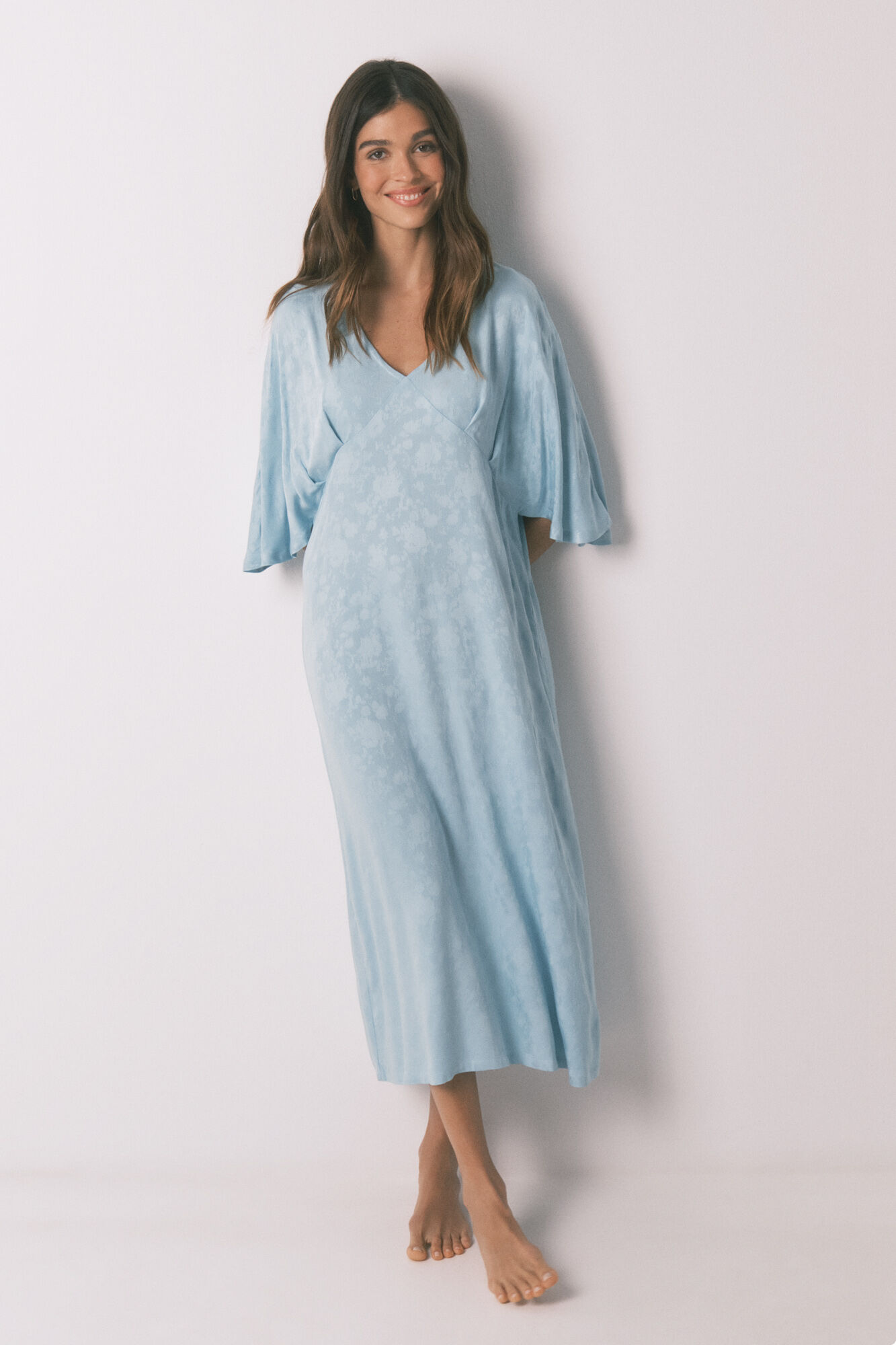 Women'secret Camis&oacute;n largo escote frunce