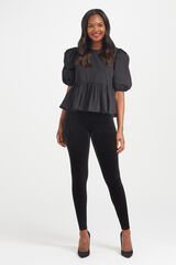 Spanx Leggins moldeadores terciopelo negro
