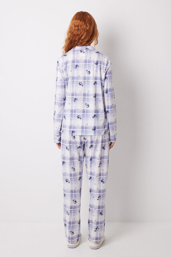 Women'secret Pijama camiseiro 100% algod&atilde;o Mafalda  rosa