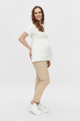 Womensecret T-shirt top dupla função maternity branco