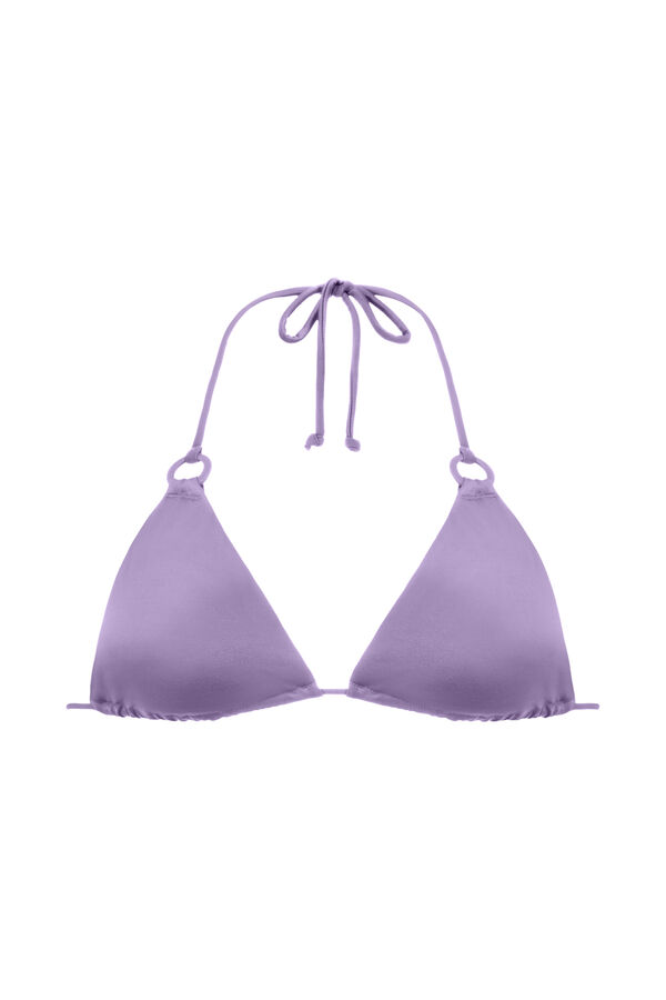 Dorina Top de bikini triangular morado/lila