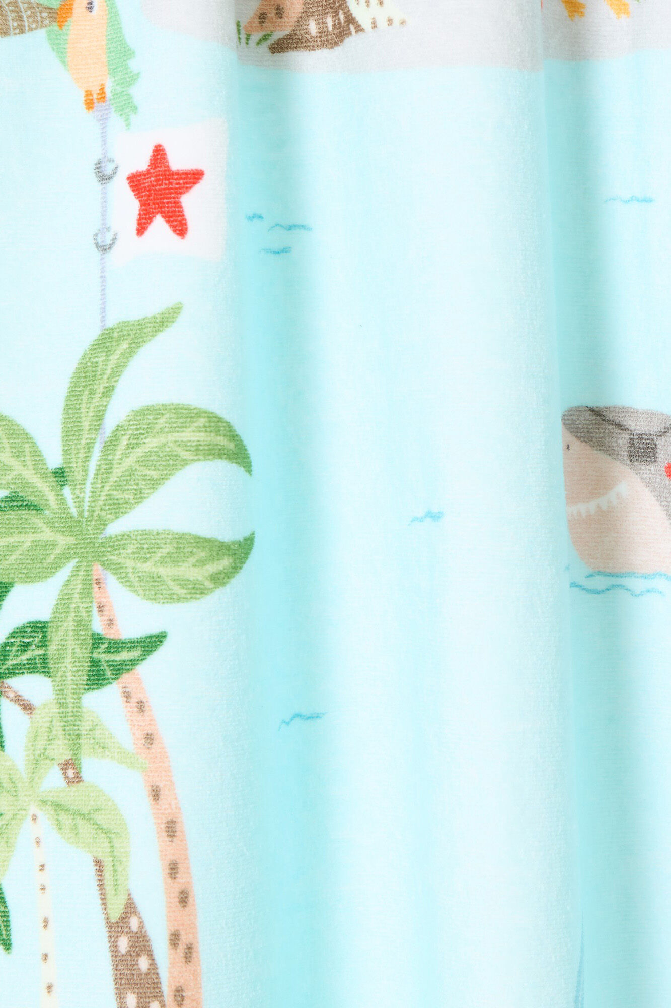 Textura Toalla de playa rizo piratas