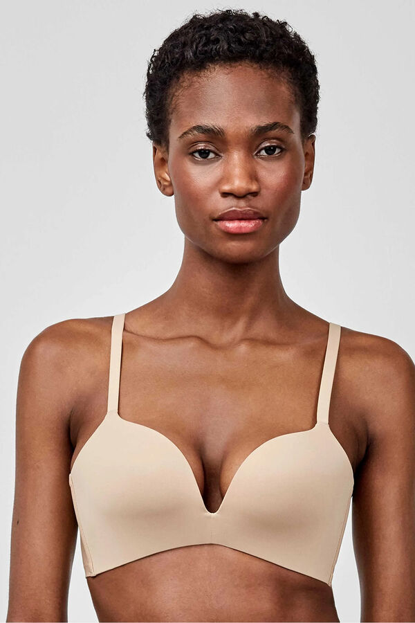 Gisela Soutien push-up com decote extremo cru