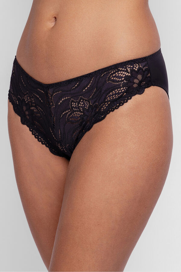 Dorina Pacote de duas pe&ccedil;as de cuequinha Angie preto