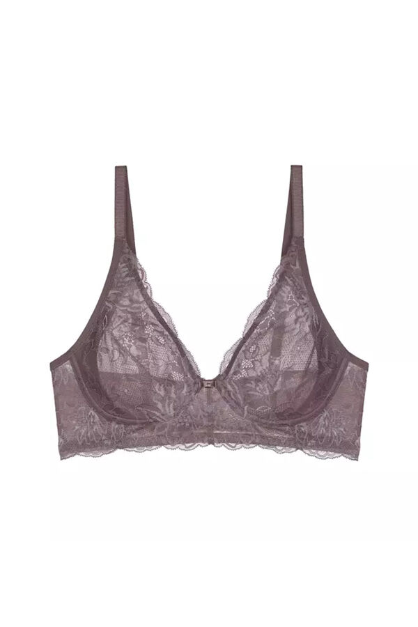 Triumph Soutien sem aros Amourette Charm Conscious cinzento