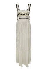 Only Maternity Vestido comprido maternity sem mangas cinzento