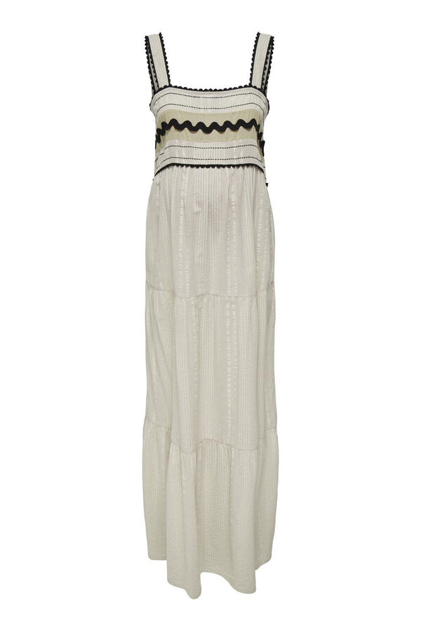 Only Maternity Vestido comprido maternity sem mangas cinzento