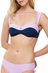 Triumph Top bikini bandeau Summer Glow morado/lila