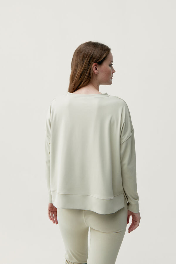 Born Living Yoga Sweatshirt Daba Stone beige