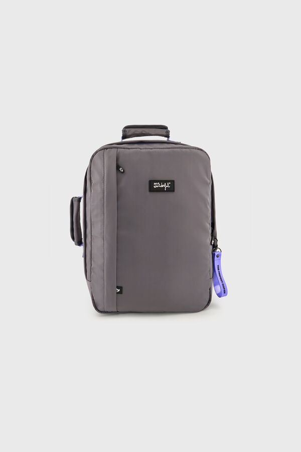 Mr. Wonderful Mochila de viaje tama&ntilde;o cabina The perfect match estampado