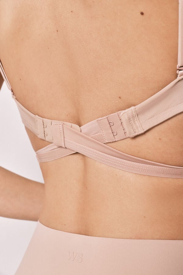 Women'secret Tirante espalda baja regulable nude