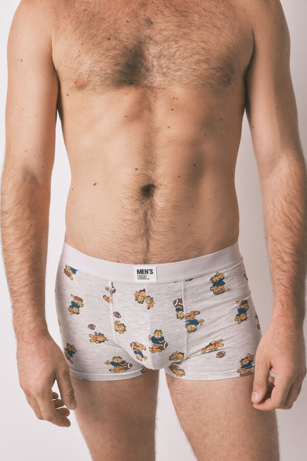 Women'secret Pack 2 calzoncillos b&oacute;xer algod&oacute;n Garfield kaki